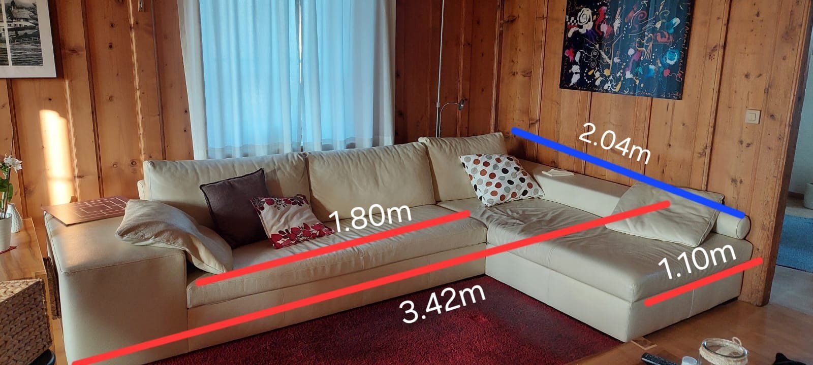 Pfister Divani: Echtledersofa – Usato da Düdingen venduto da anja086 1