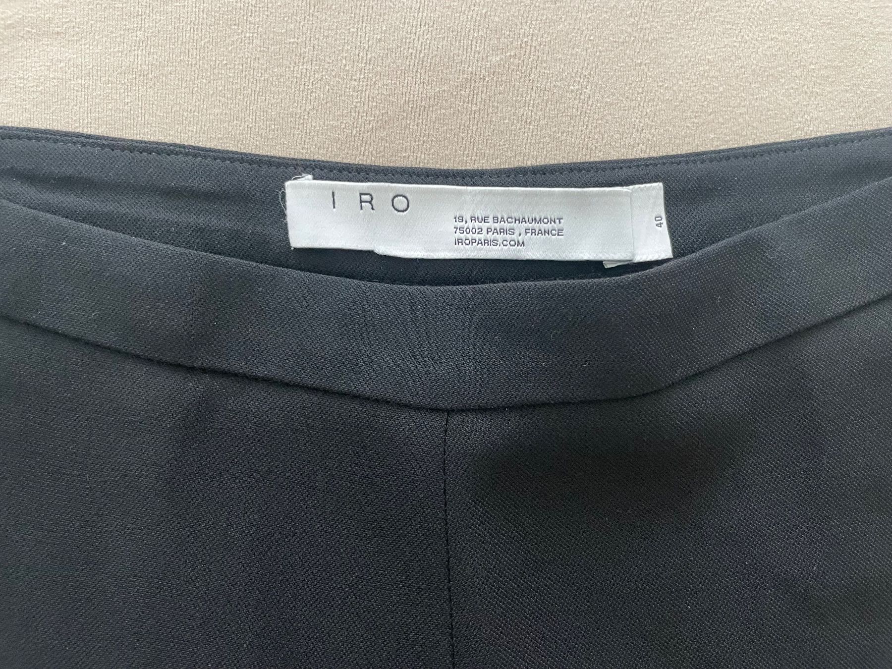Pantaloni: IRO PARIS trousers - Zipper on side – Nuovo e nell'imballaggio originale da Zürich venduto da erica72 2