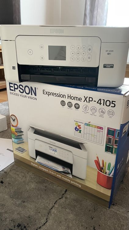 EPSON XP 4105 Drucker Scan (Neu und originalverpackt) in Lyss für CHF ...