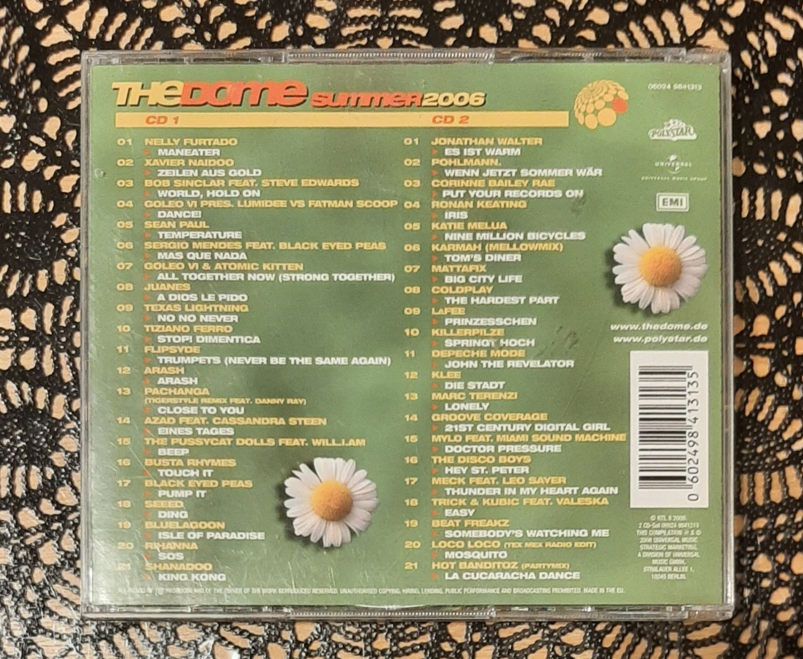CD: The Dome Summer 2006, 2CD Hit Compilation, Sampler 2006 – Usato da Amriswil venduto da Celini3 1