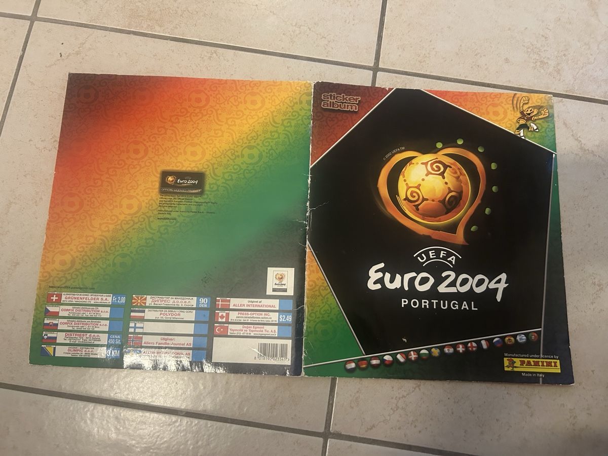Panini Album: Panini Album Euro 2004 – Nuovo (secondo la descrizione) da Binningen venduto da Flagello