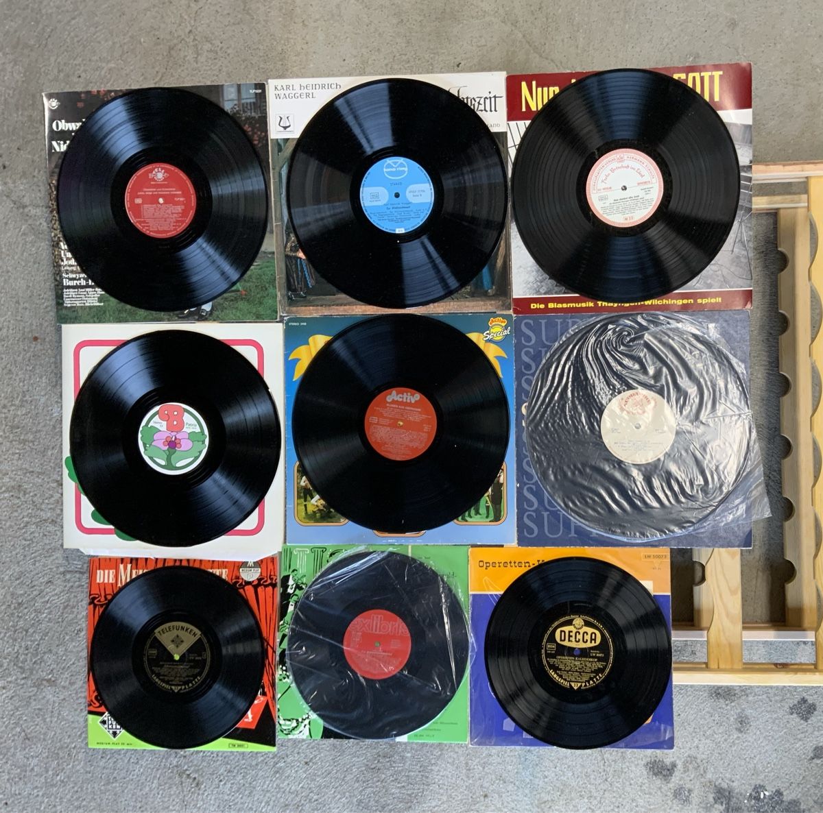 Schallplatten: Vinylplatten Konvolut (9 Stk.) – Gebraucht aus Magden von rom_5zrl 4