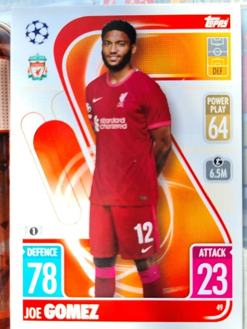 Topps Cartes à collectionner: Topps Match Attax 49 – D'occasion à Dintikon par Prime-shop