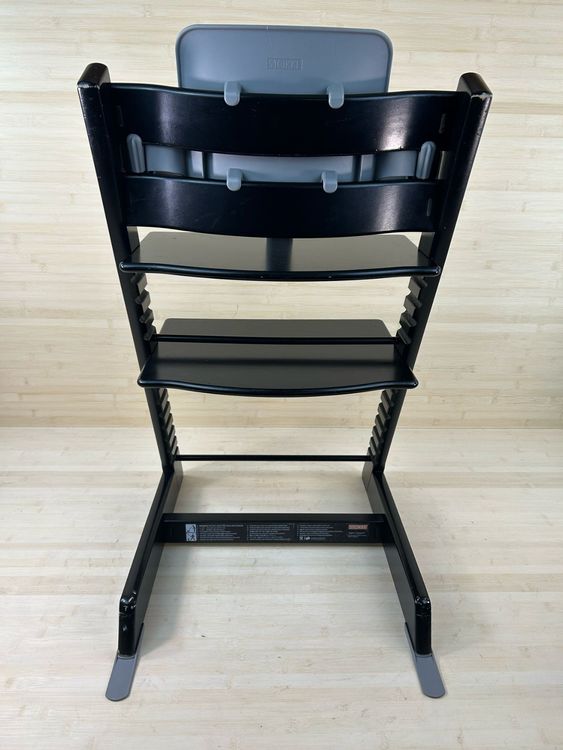 Stokke® Tripp Trapp inkl. Babyset & Kissen / Schwarz 4