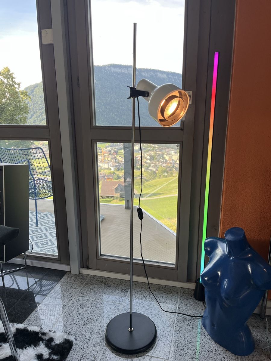 Lampade: Vintage-Stehlampe mid-century 60er 70er – Usato da Stans venduto da Bridges_Vintage
