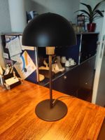 Stilvolle schwarze Tischlampe, neuwertig!