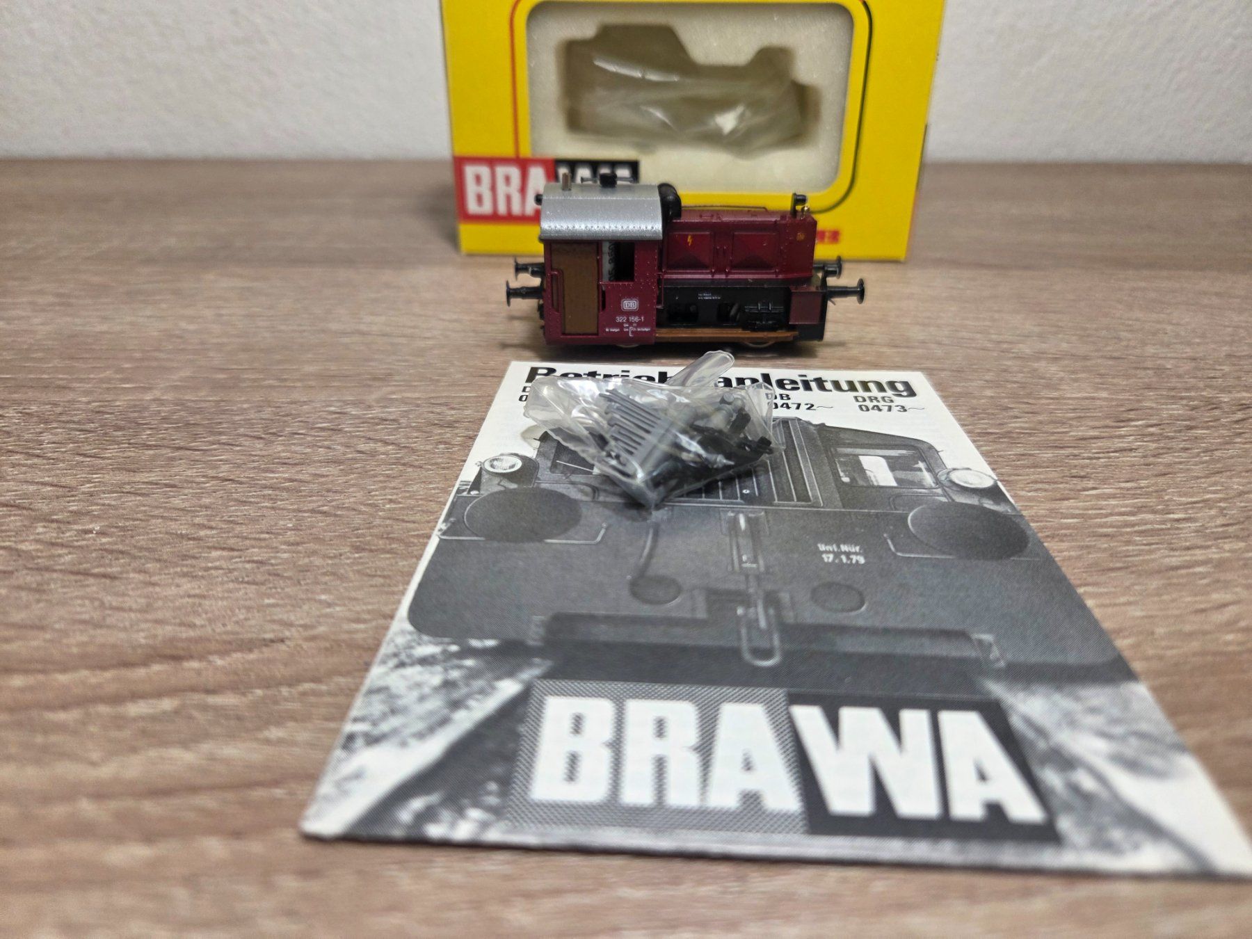 Brawa Modellini di ferrovie: Brawa 0472 Diesellok Köf H0 – Nuovo e nell'imballaggio originale da St-Aubin-Sauges venduto da Lo_Go 5