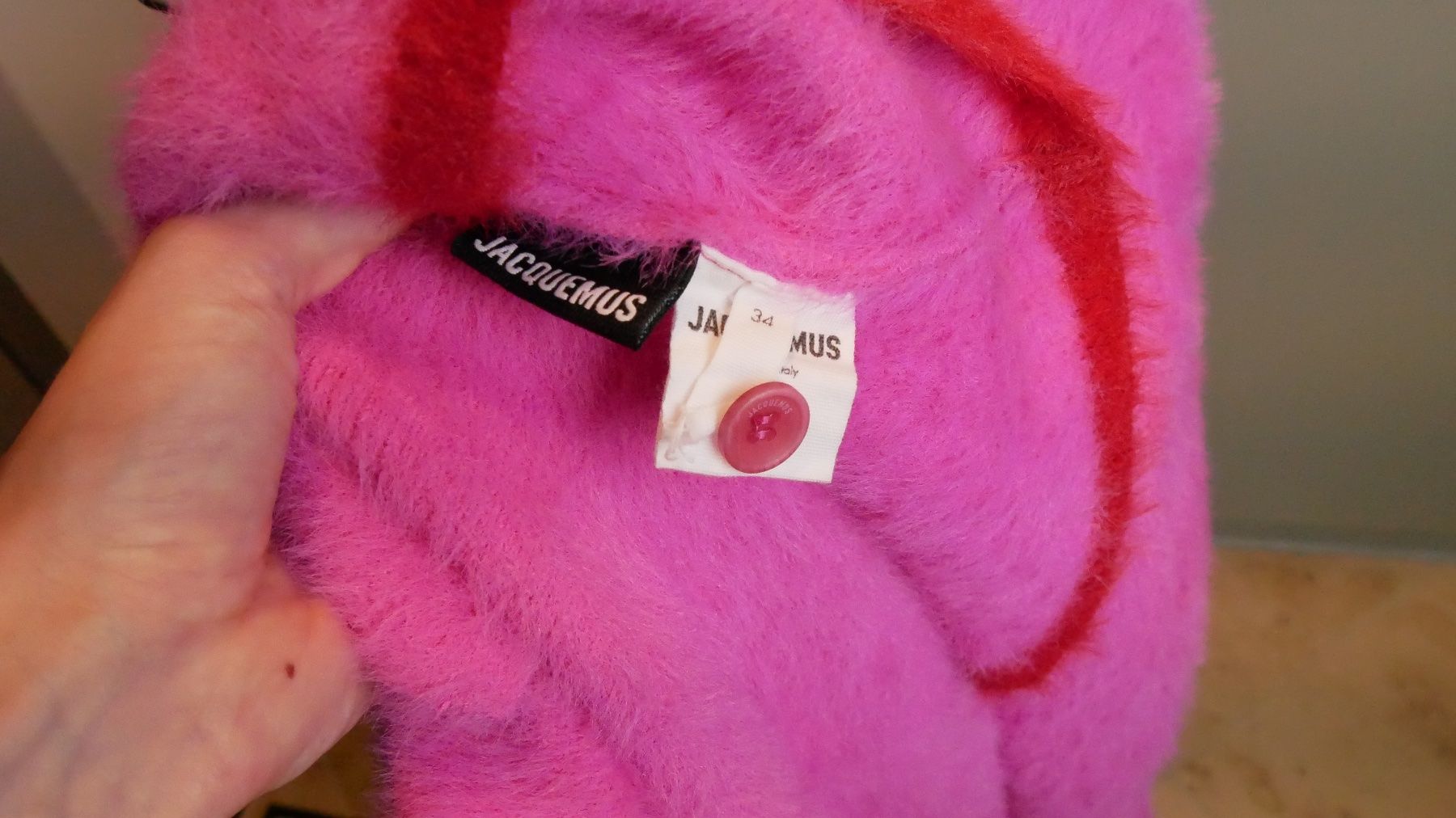Jacquemus Pullover & Sweatshirts: Jacquemus Neve Polo Pink Sweater Pullover – Neu (gemäss Beschreibung) aus Zürich von julia_vina 6
