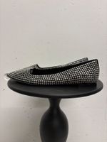 Neue Zara Ballerina Strass Grösse 36 schwarz Glitzer