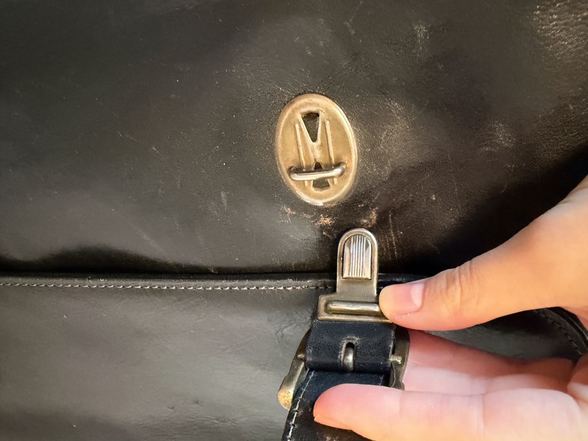 Valigie & Borse: Vintage Aktentasche Leder – Usato da Pfäffikon SZ venduto da Zitrone_100 6
