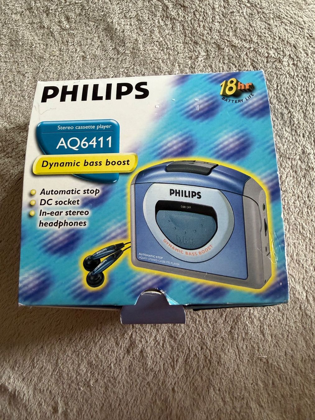 Tragbarer Mediaplayer: Philips AQ 6411 Cassette Player – Neu (gemäss Beschreibung) aus Aarau von KorgPA