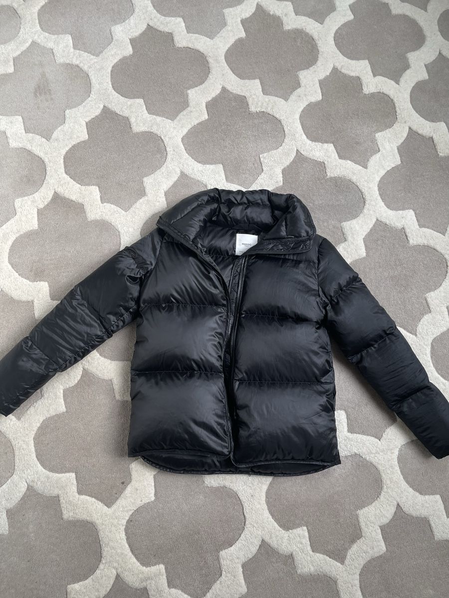 Mango Jacken: MANGO Daunenjacke Schwarz – Gebraucht aus Winkel von Glamour-Style 7