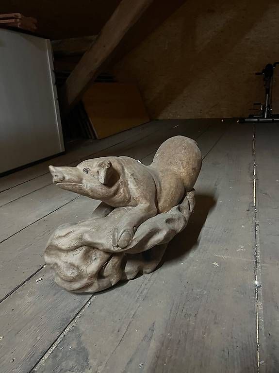 Sculture & Statue: Holzschwein Statue – Usato da Maschwanden venduto da nur_7pkj 1