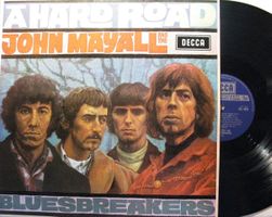 JOHN MAYALL AND THE BLUESBREAKER "A Hard Road" LP IN NM TOP!