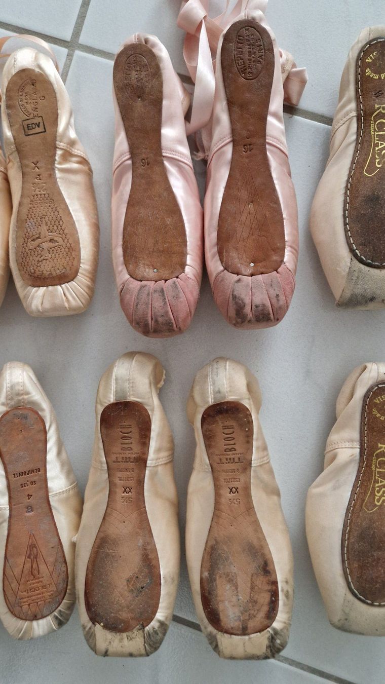Scarpe per ragazze: Ballettspitzenschuhe Shabby – Usato da Rütihof venduto da Teddy1985 4