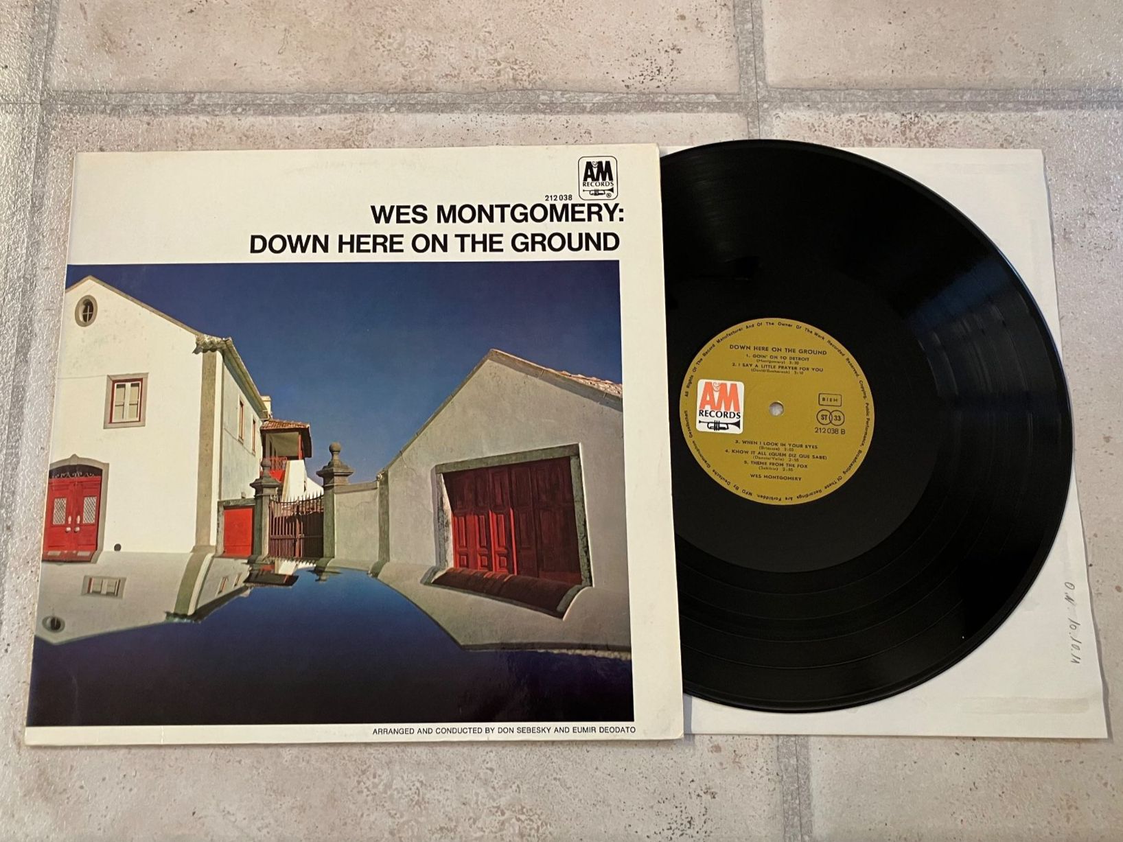 Dischi in vinile: Wes Montgomery - Down Here on The Ground, LP Jazz – Usato da Widen venduto da DexterGordon