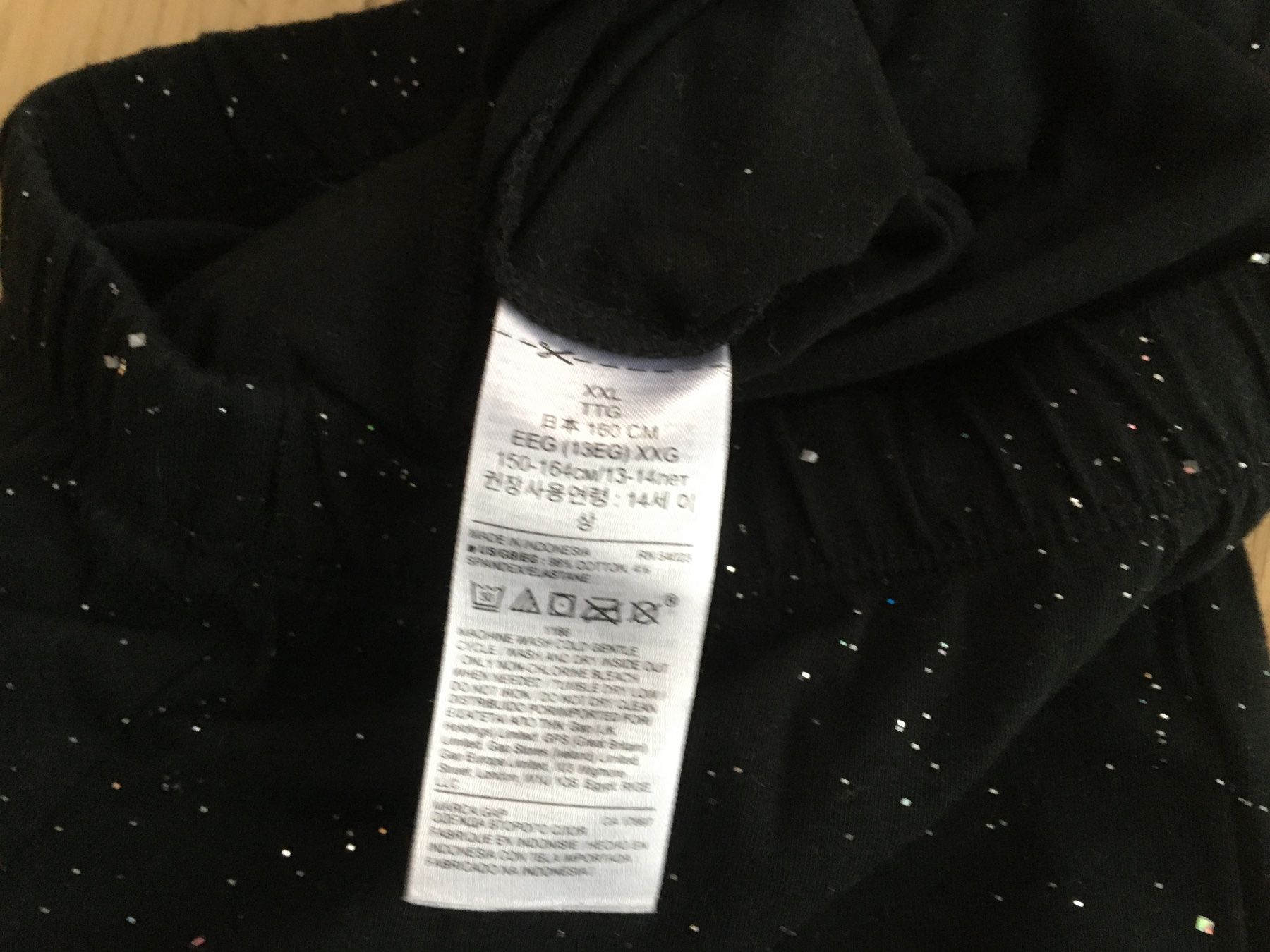Gap Collant & Leggings: GAP Glitzer Leggins schwarz Gr. 152-158 – Nuovo (secondo la descrizione) da Gächlingen venduto da Tara_devi 3