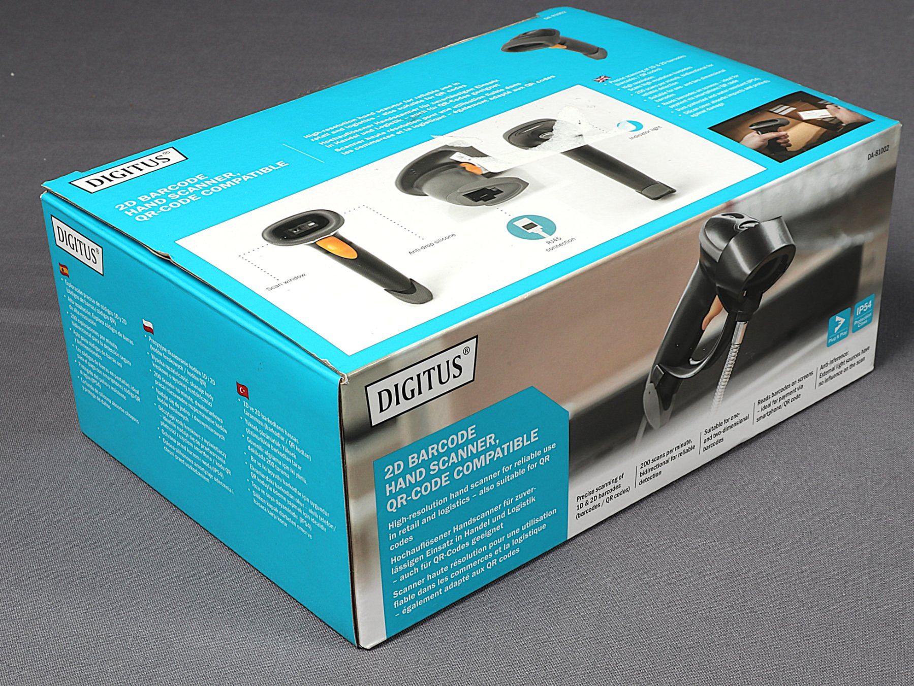Scanner: DIGITUS 2D Barcode Hand Scanner – Neu (gemäss Beschreibung) aus Steinen von Restwert_Steinen 9