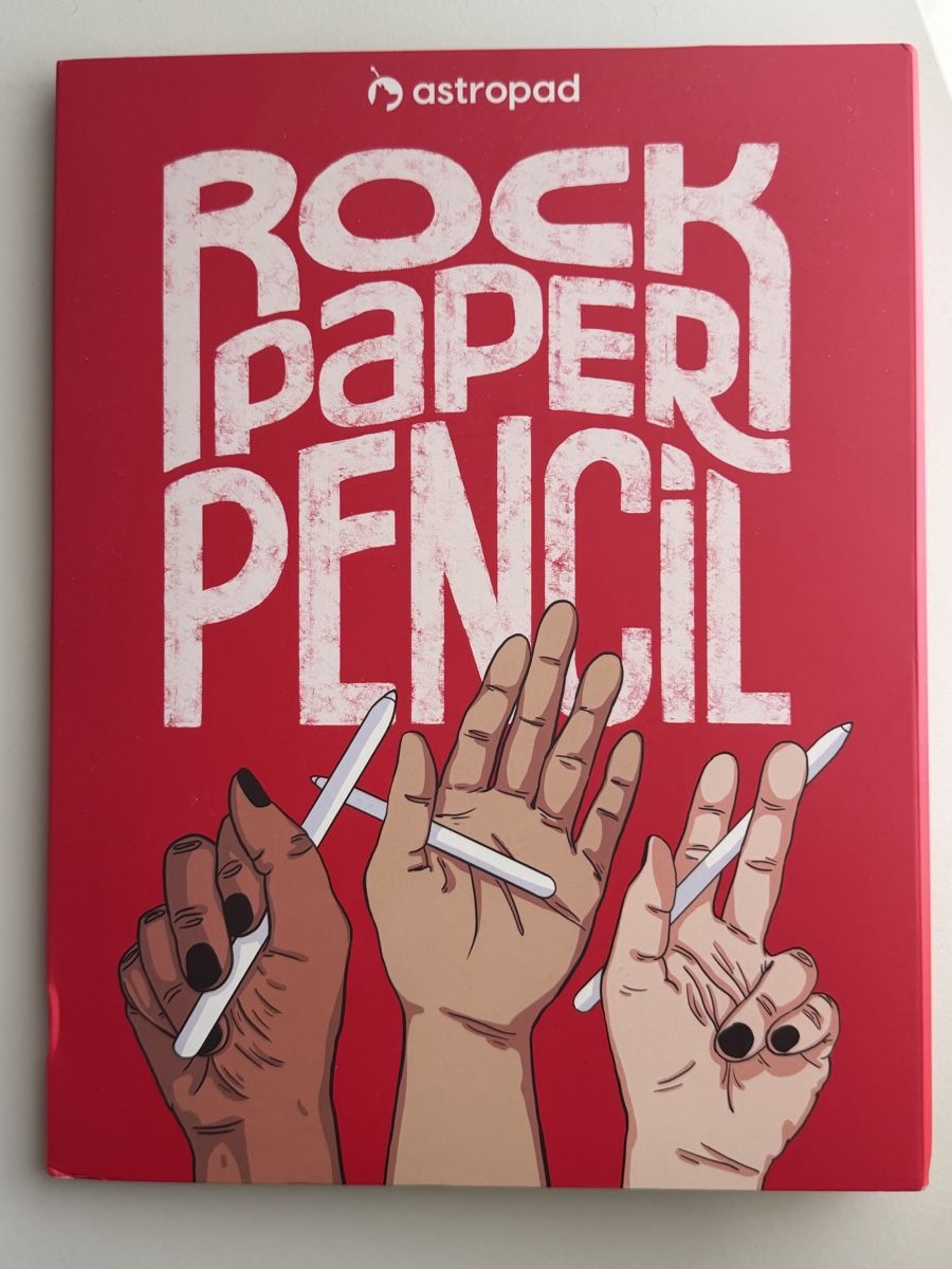 Ritocchi & pellicole di protezione: Rock Paper Pencil 2 texture iPad Pro 12.9 screen protector – Usato da Winterthur venduto da hansophia