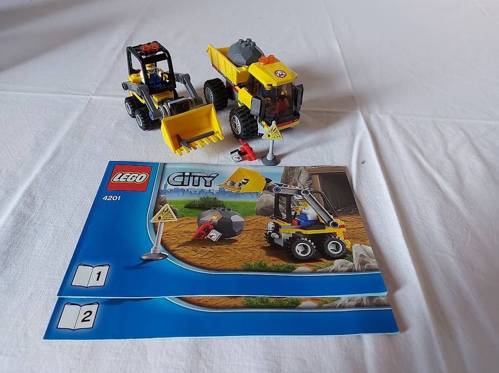 Giocattoli: LEGO City Bergwerk 4201 Bagger mit Kipplaster – Usato da Kirchlindach venduto da jackyma 3