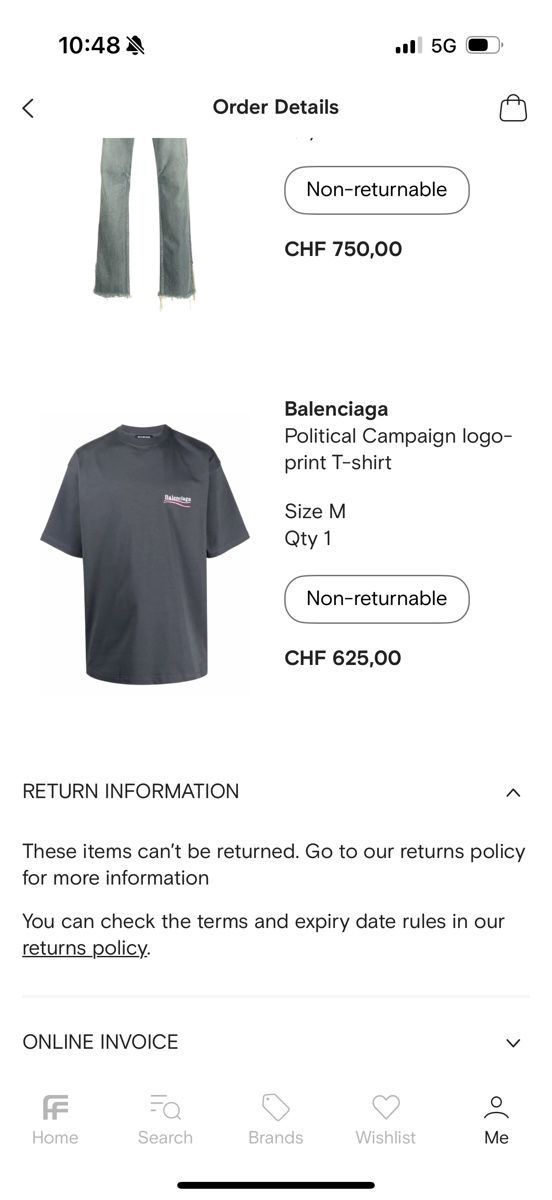 Balenciaga T-Shirts: Balenciaga logo t-shirt M – Gebraucht aus Giubiasco von Darkemperor 2