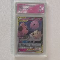 Pokemon Tag Team Igglybuff, Cleffa and Togepi 9 Graded car