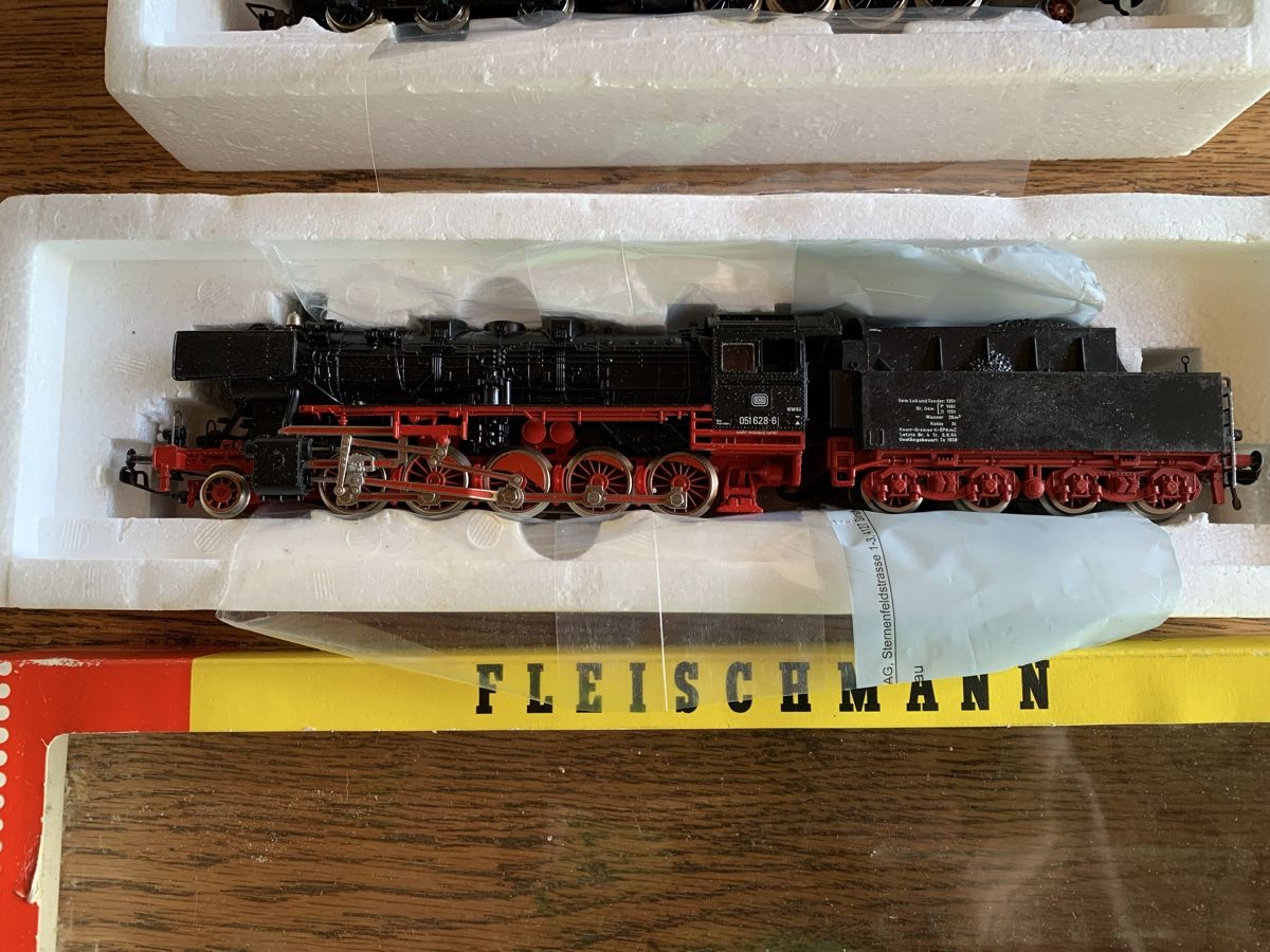 Trix Modellini di ferrovie: 3-Leiter Gleichstrom-Trix,3 Dampfloks, lnte23 – Usato da Winden venduto da EmilNeu 1