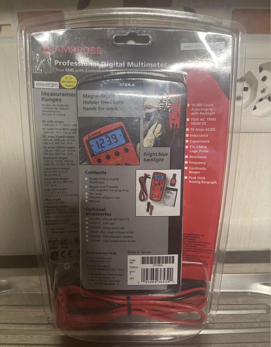 Messen: Multimètre Numérique Professionnel Amprobe 37XR-A – Neu und originalverpackt aus Courchavon von dyl_jqw9 1
