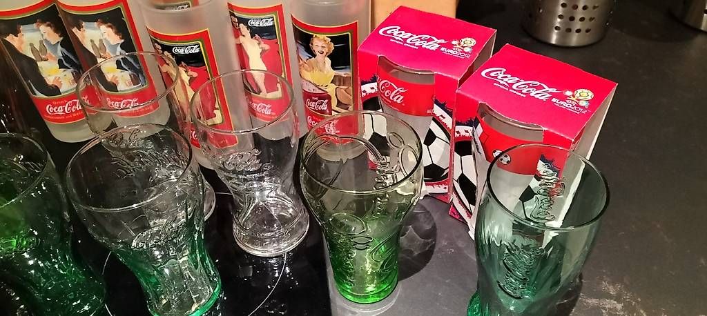 Bicchieri: Coca Cola Gläser 24 Stück – Usato da Steinach venduto da Tsgweh 5