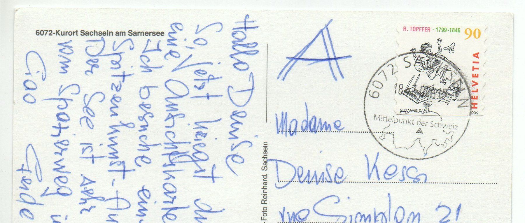 Cartes postales: SACHSELN am Sarnersee – D'occasion à Jona par philajona 1