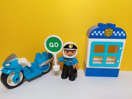 LEGO DUPLO 10900 Polizeimotorrad - Komplett