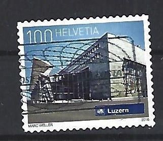 Alle Briefmarken: 2016 - Schweizer Bahnhöfe / Luzern – Gebraucht aus Schaffhausen von poststamp