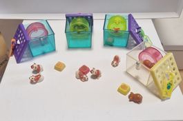 Kenner Littlest Petshop Fleißige Hamster mit Laufrad