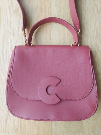 Wunderschöne rote Handtasche von COCCINELLE, wie neu!