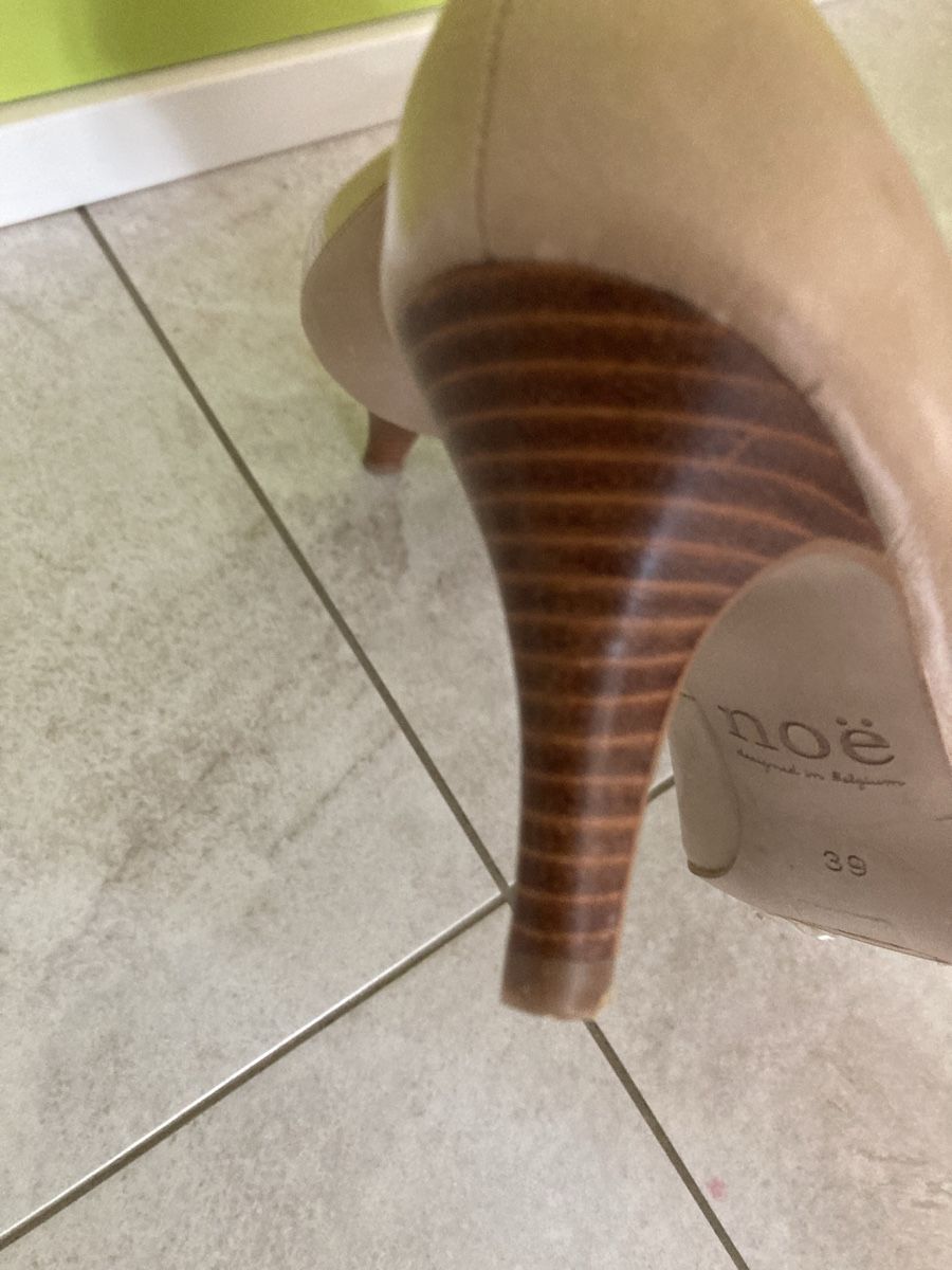 Damenschuhe: Noë Elegante Beige Leder Pumps Gr. 39 – Neu (gemäss Beschreibung) aus Reinach BL von marisne 4