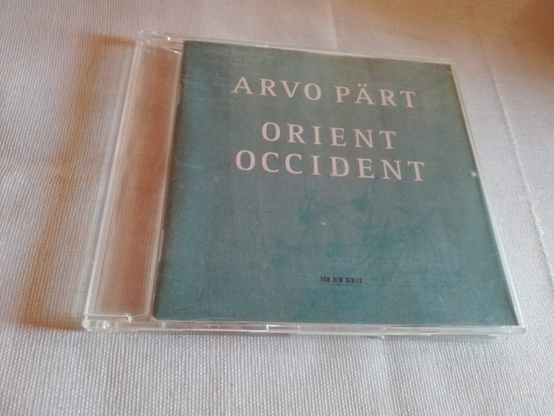 CDs: ARVO PÄRT - ORIENT OCCIDENT (ECM) – D'occasion à Bern par Vinylsound.ch