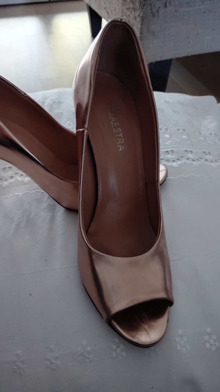 Scarpa Scarpe da donna: scarpa oro di via maestra – Nuovo (secondo la descrizione) da Spreitenbach venduto da ludwigmaira 3
