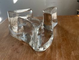 Rechau, Teelicht, Glasi Hergiswil, Vintage