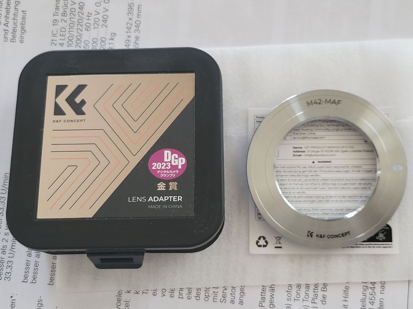 Foto-Adapter: Objektivadapter NEU M42-Objektive an Sony Alpha A – Neu und originalverpackt aus Döttingen von mar_22ws 5