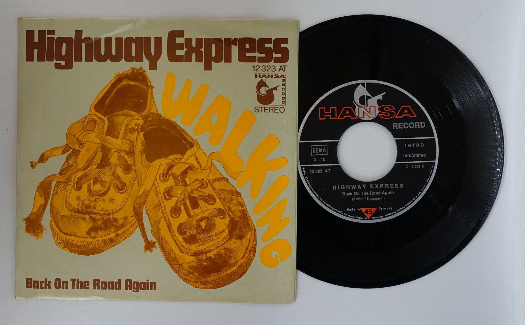 Dischi in vinile: Highway Express – Walking – Usato da Sessa venduto da discoverymedia 1