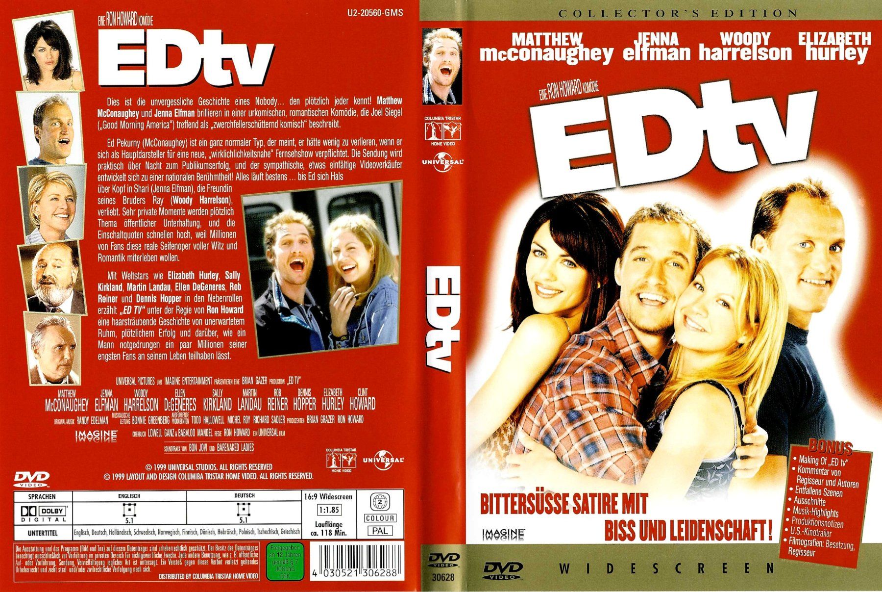 Tutti i DVDs: EDtv DVD – Usato da Hedingen venduto da Mr.Poopybutthole