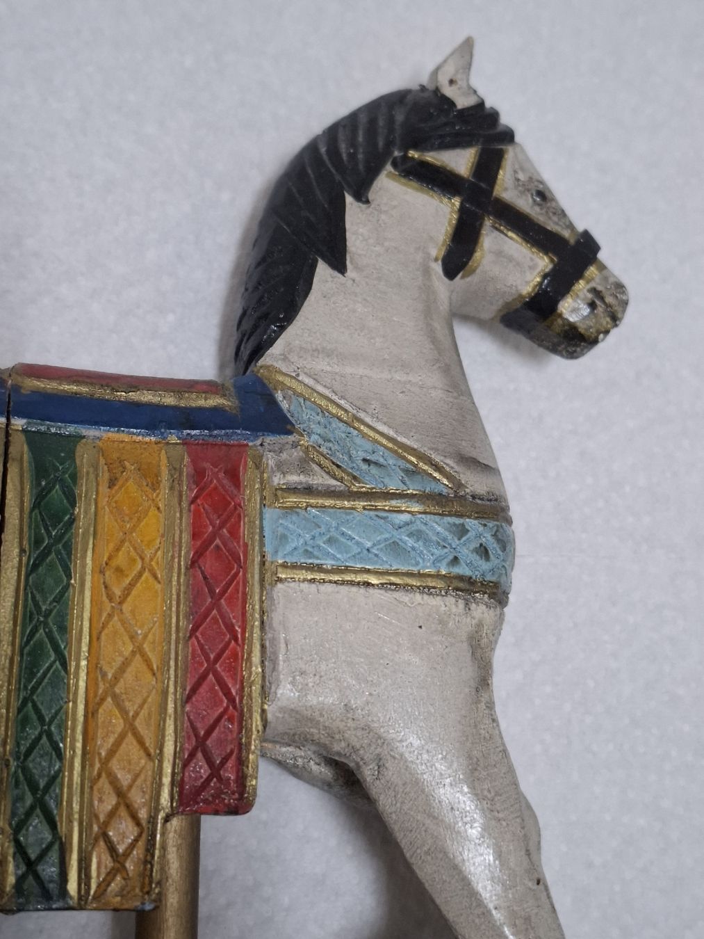 Statuette: Holz Rocking Pferd Vintage – Usato da Riniken venduto da bro_slk8 3