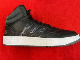 Adidas Gr.UK 8.5/42 .5 Hoops 3.0 Mid Sneaker fabrikneu