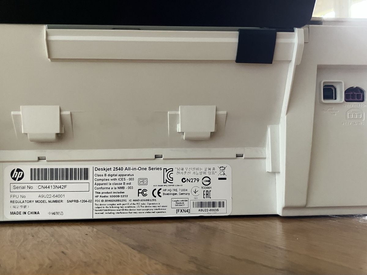 Hewlett Packard Stampanti: HP Deskjet 2540 Drucker – Usato da Zürich venduto da adam899 3