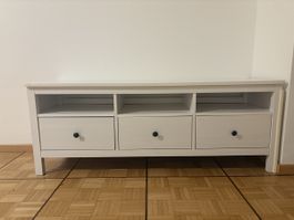 Weiss TV-Möbel mit 3 Schubladen, super Zustand 45
