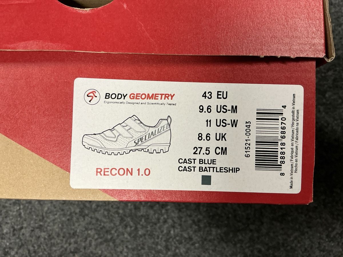 Specialized Scarpe da uomo: Specialized recon 1.0 taille 43 – Nuovo e nell'imballaggio originale da Borex venduto da b-cycle 3