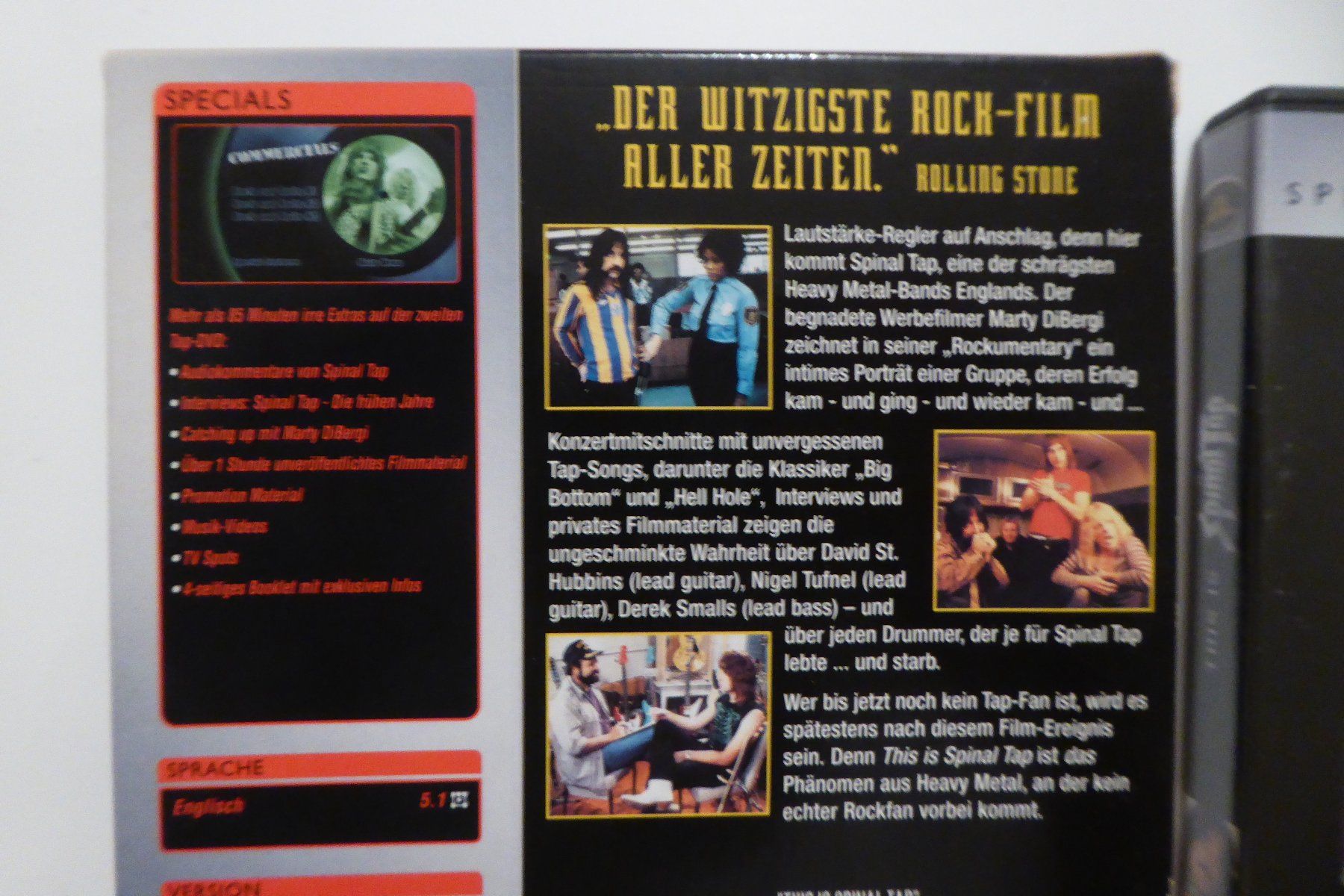 Alle DVDs: 2xDVD Spinal Tap Secial Edition – Gebraucht aus Allschwil von Summelsarium 2