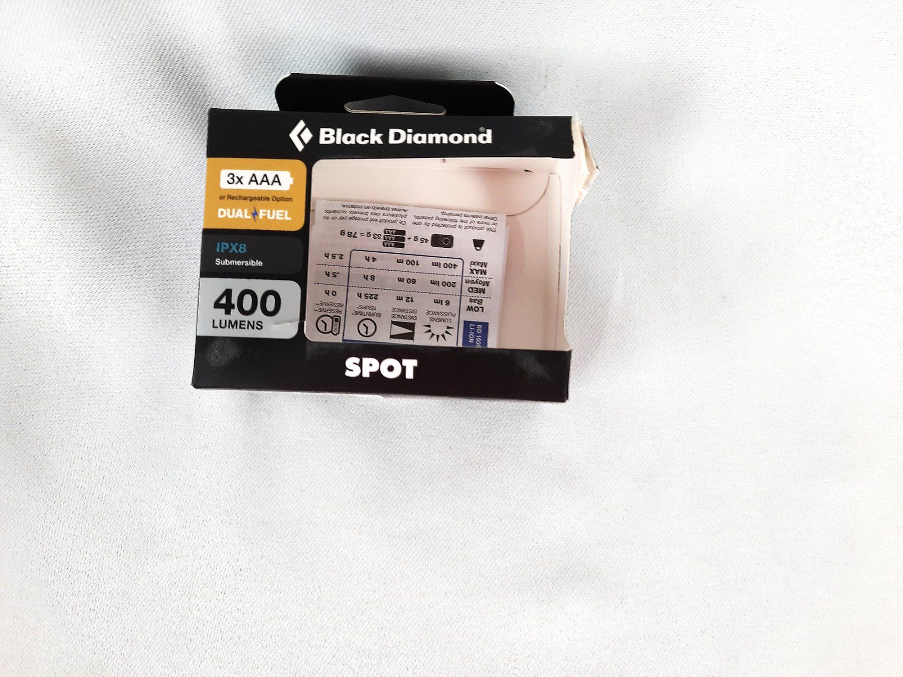 Black Diamond Lampade: BLACK DIAMOND Spot 400 – Nuovo (secondo la descrizione) da Beinwil am See venduto da Restwert_Beinwil 2