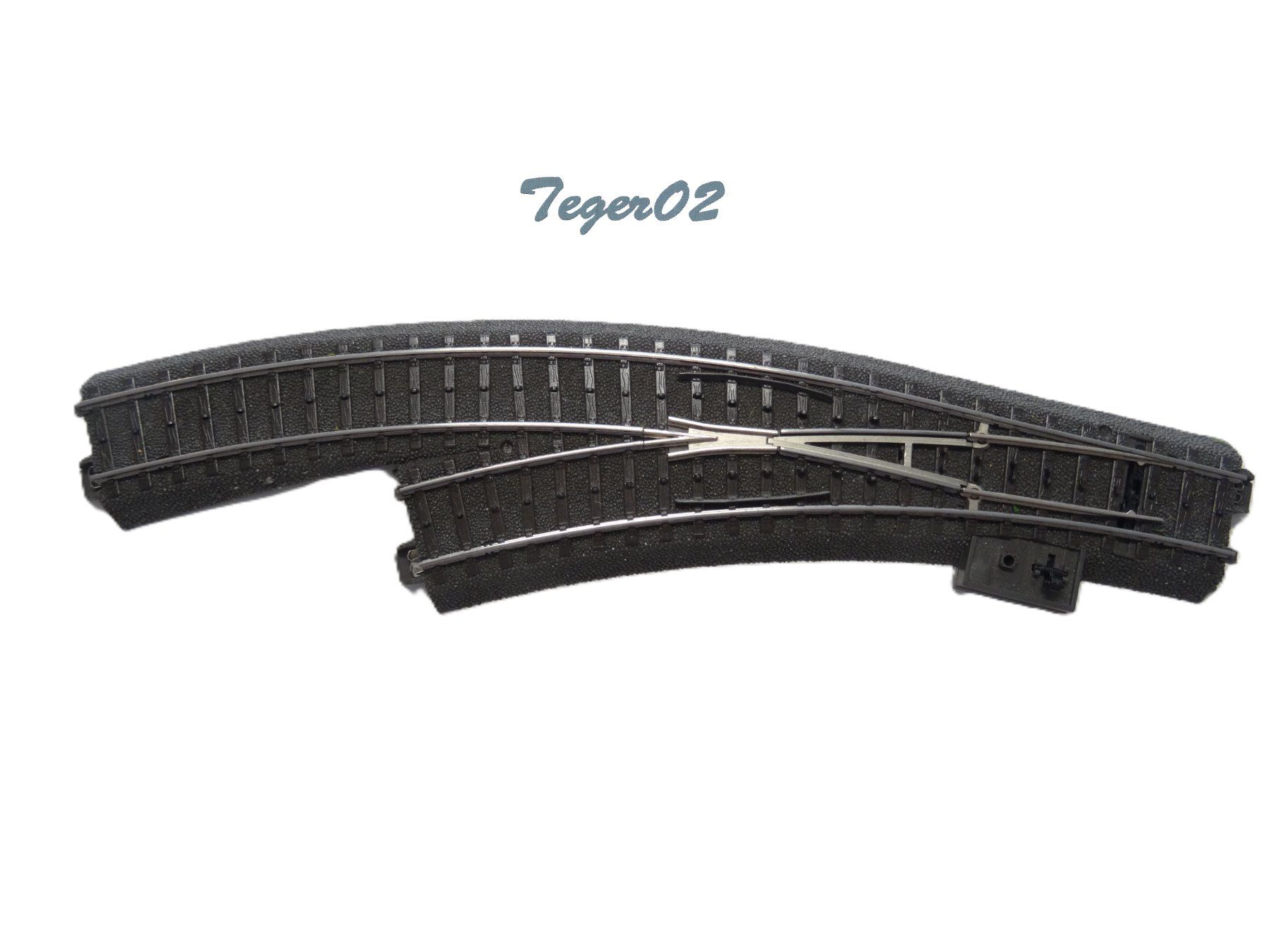 Märklin Modellini di ferrovie: Märklin H0 24671 C-Gleis Bogenweiche – Nuovo (secondo la descrizione) da Hochdorf venduto da Teger02