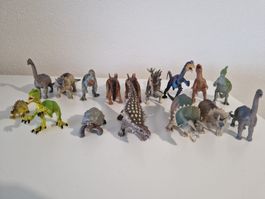 Schleich Dinosaurier Konvolut & andere Marken Figuren